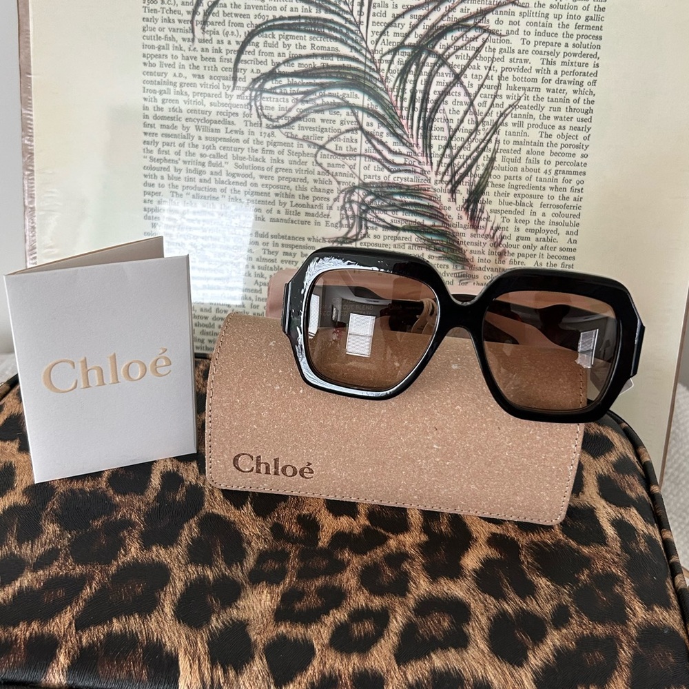 (NEW) CHLOE Authentic Luxury Havana Sunnies - Picture 2 of 6